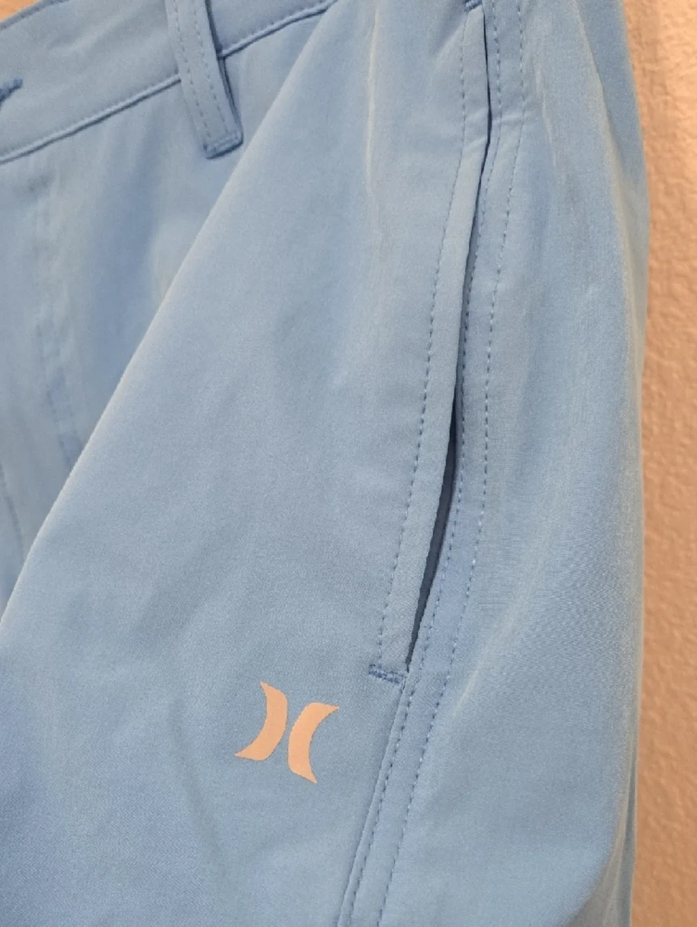 Hurley Men's All Day Hybrid Shorts - Sky Blue - Picture 3 of 8